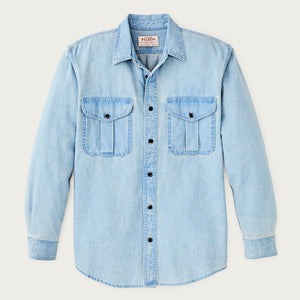Denim guide shirt par Filson | Light indigo (Blue)