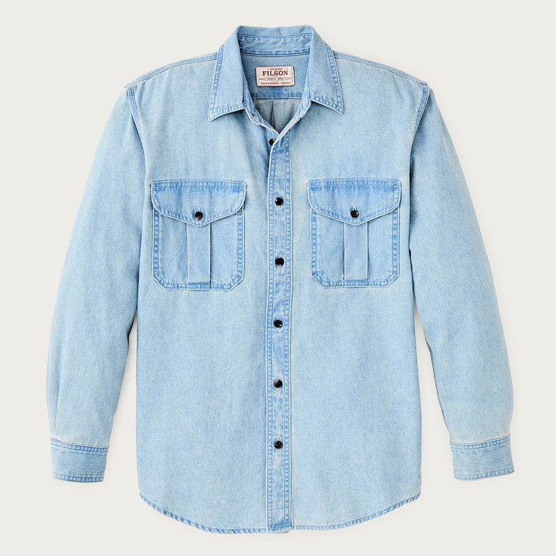 Denim guide shirt par Filson | Light indigo (Blue)