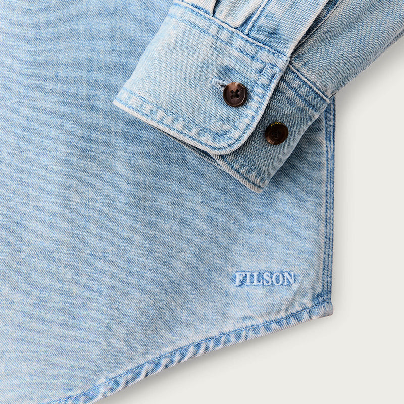 Denim guide shirt par Filson | Light indigo (Blue)