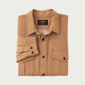 Denim guide shirt par Filson | Harvest tan (Beige)