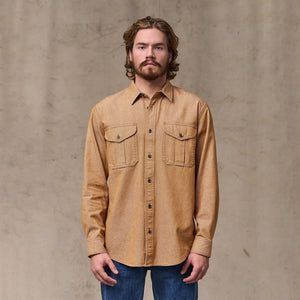 Denim guide shirt par Filson | Harvest tan (Beige)