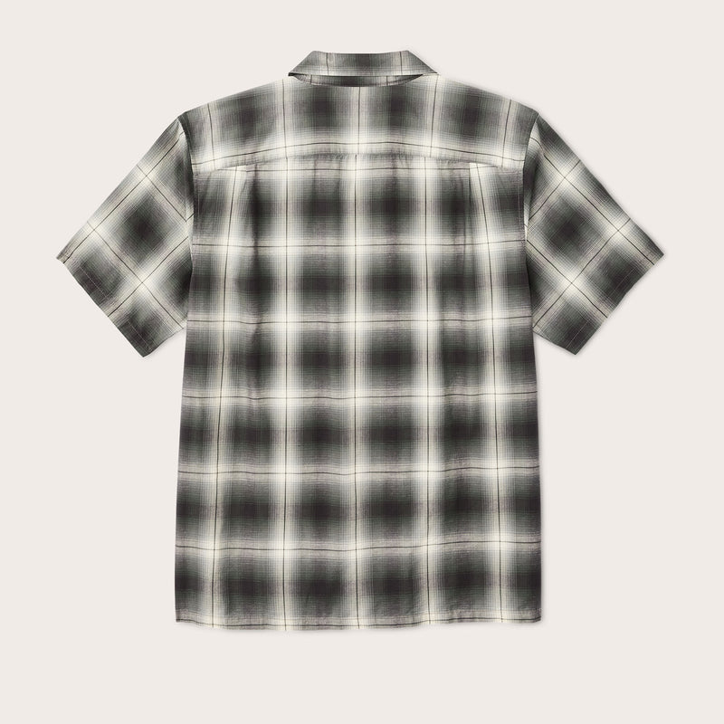 Greenwood short sleeve camp shirt by Filson | Olive / beige ombre (Multicolor)