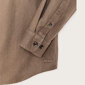 Lightweight alaskan guide shirt by Filson | Teak (Beige)