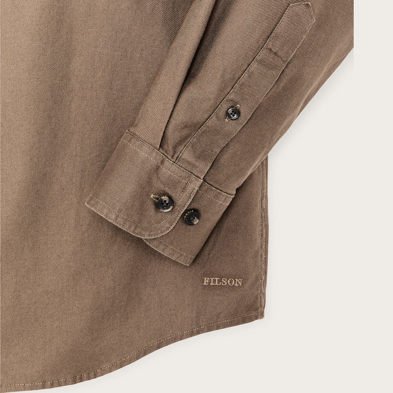 Lightweight alaskan guide shirt by Filson | Teak (Beige)