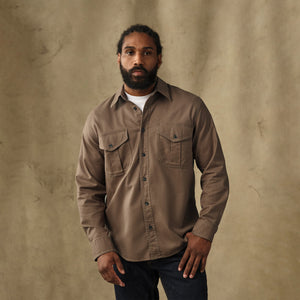 Lightweight alaskan guide shirt by Filson | Teak (Beige)