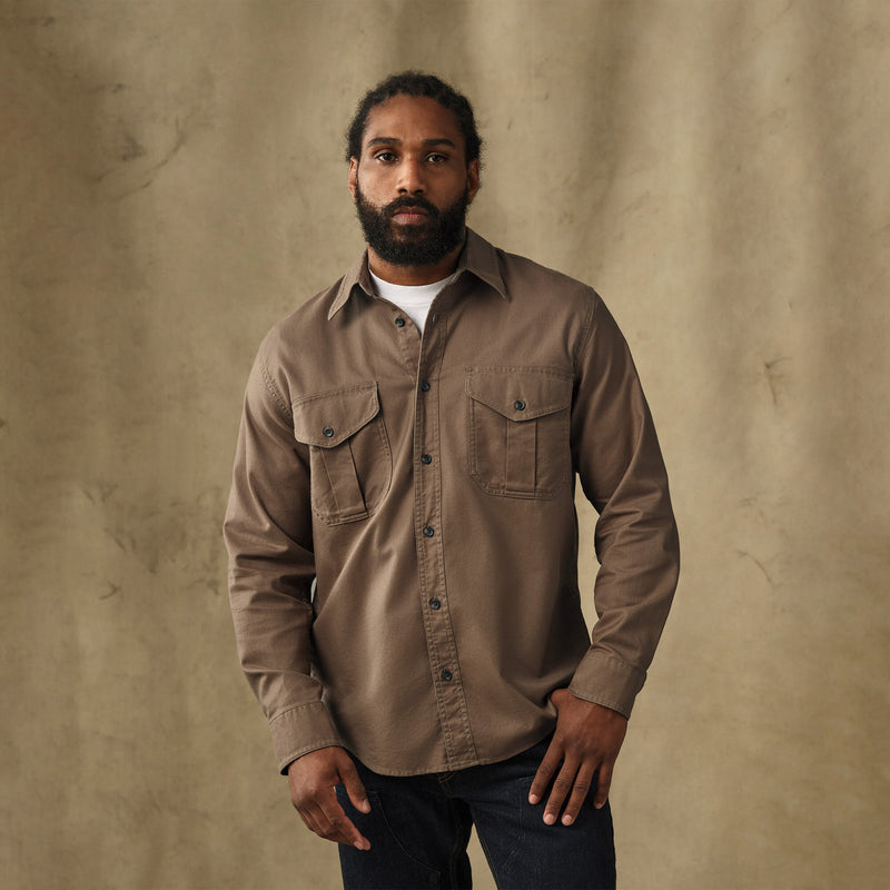 Lightweight alaskan guide shirt by Filson | Teak (Beige)