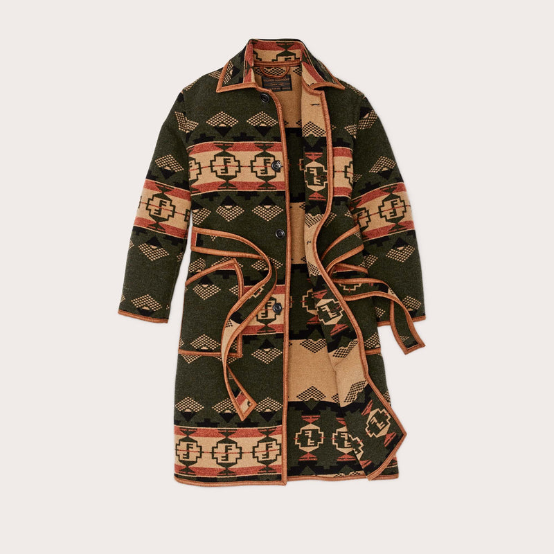 Filson forestry wool blanket robe di Filson | Dark timber t (Multicolor)