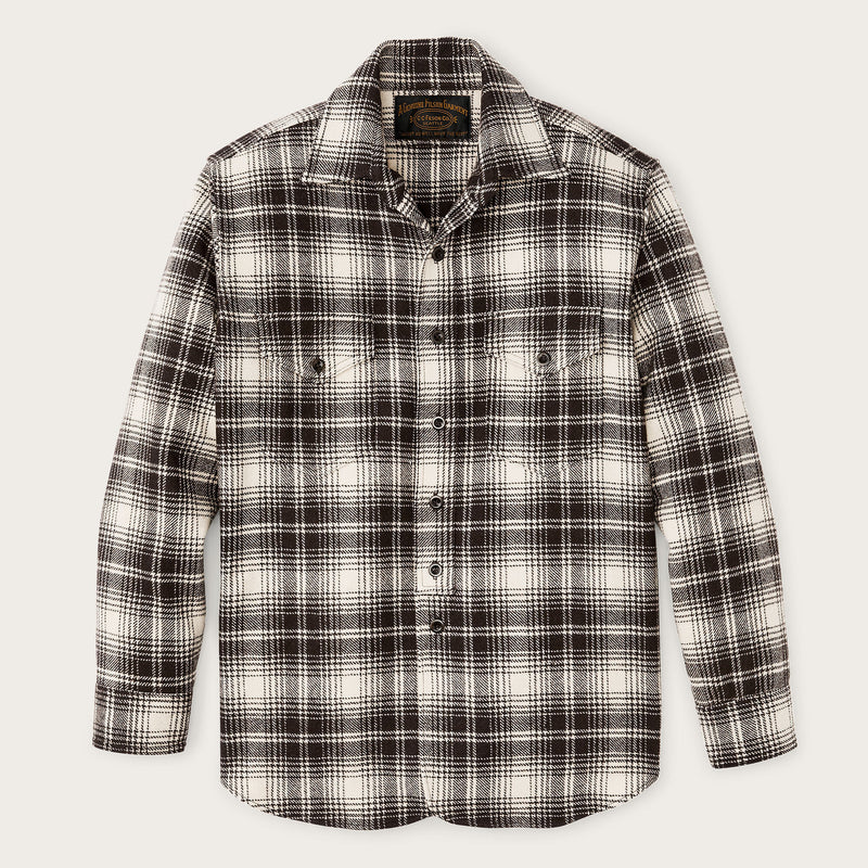Camicia in lana 1922 archive di Filson | Cream / dark brown p (Beige)