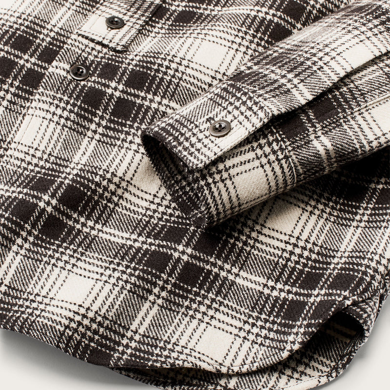 Camicia in lana 1922 archive di Filson | Cream / dark brown p (Beige)