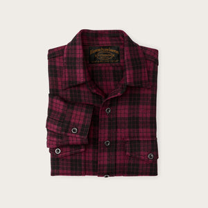 Camicia in lana 1922 archive di Filson | Deep crimson / black (Red)