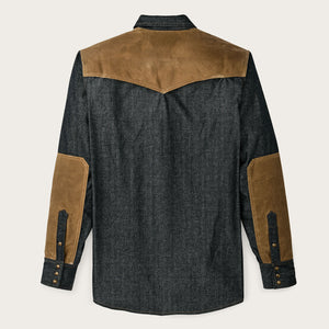 Wrangler x filson wild adventure shirt von Filson | Indigo (Blue)