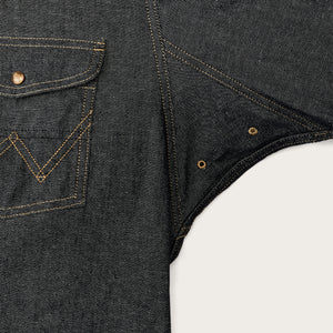 Wrangler x filson wild adventure shirt von Filson | Indigo (Blue)