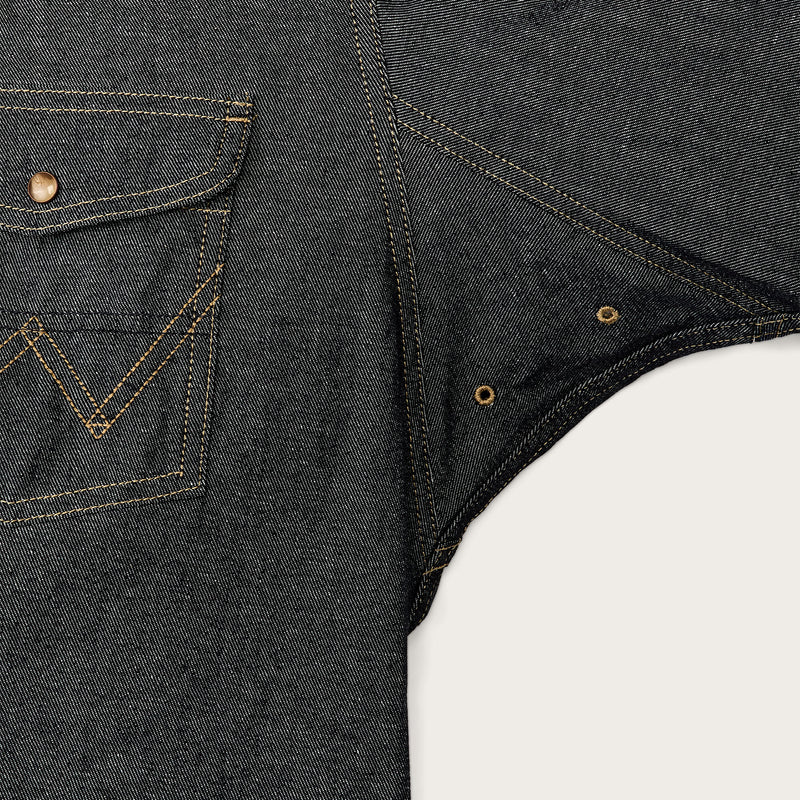 Wrangler x filson wild adventure shirt von Filson | Indigo (Blue)