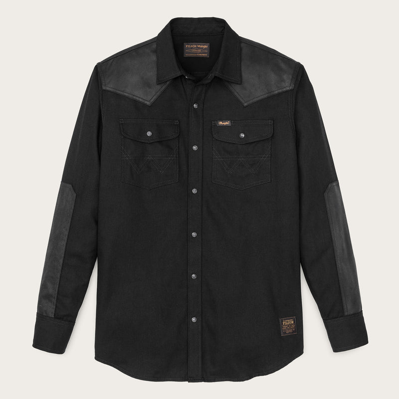 Wrangler x filson wild adventure shirt von Filson | Black (Black)