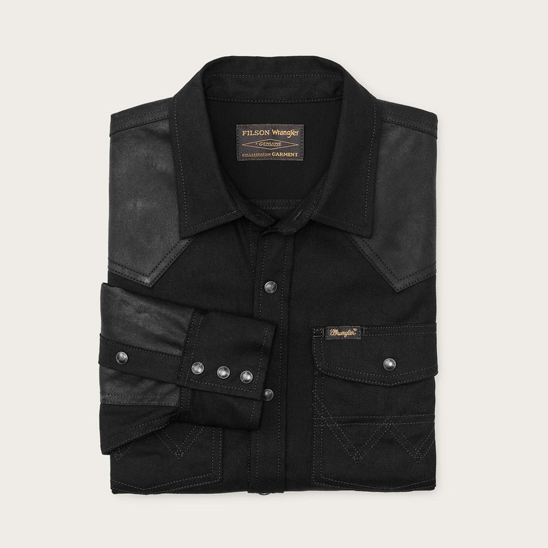 Wrangler x filson wild adventure shirt von Filson | Black (Black)