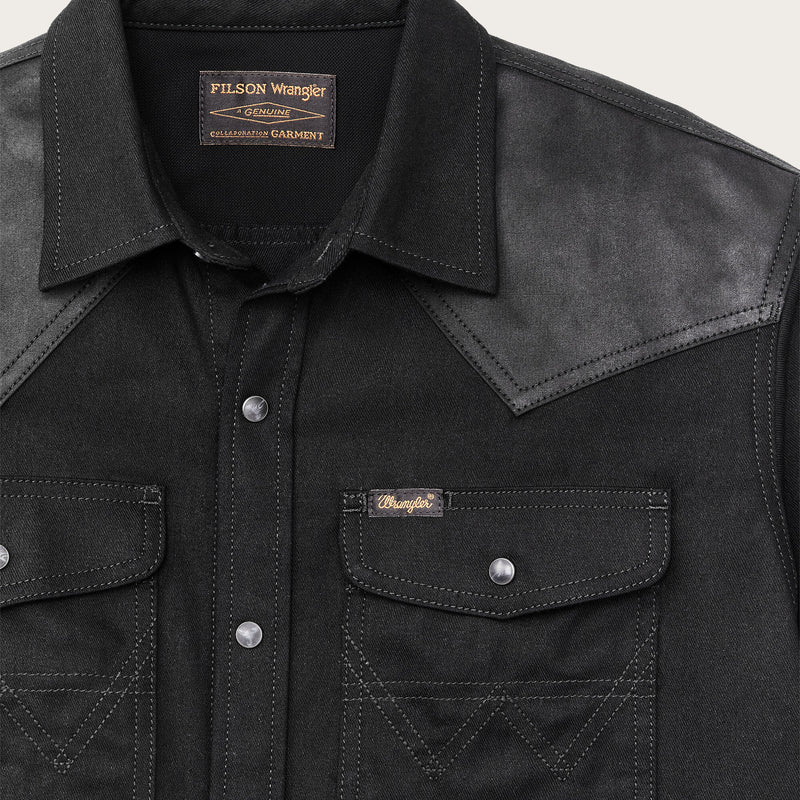 Wrangler x filson wild adventure shirt von Filson | Black (Black)