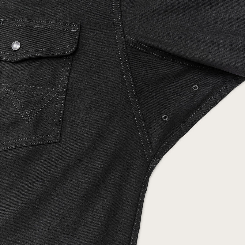 Wrangler x filson wild adventure shirt von Filson | Black (Black)