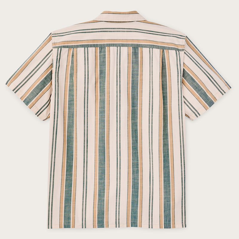 Chambray camp shirt par Filson | Natural / khaki (Green)