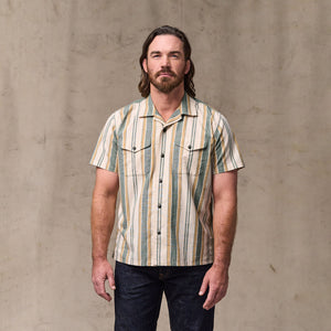 Chambray camp shirt par Filson | Natural / khaki (Green)