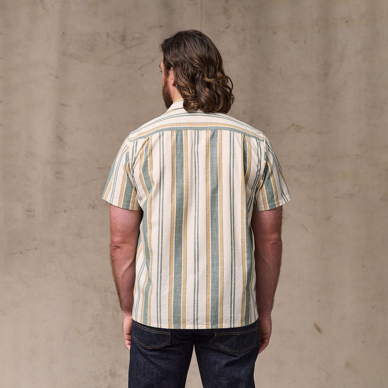 Chambray camp shirt par Filson | Natural / khaki (Green)