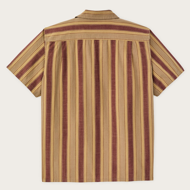 Chambray camp shirt par Filson | Brick / tan (Brown)