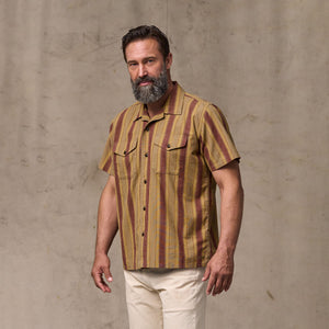 Chambray camp shirt par Filson | Brick / tan (Brown)