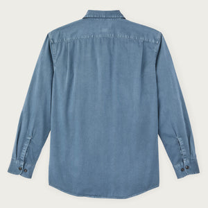 4.5-oz. twill shirt par Filson | Orion blue (Blue)