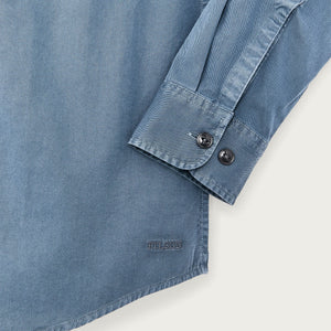 4.5-oz. twill shirt par Filson | Orion blue (Blue)