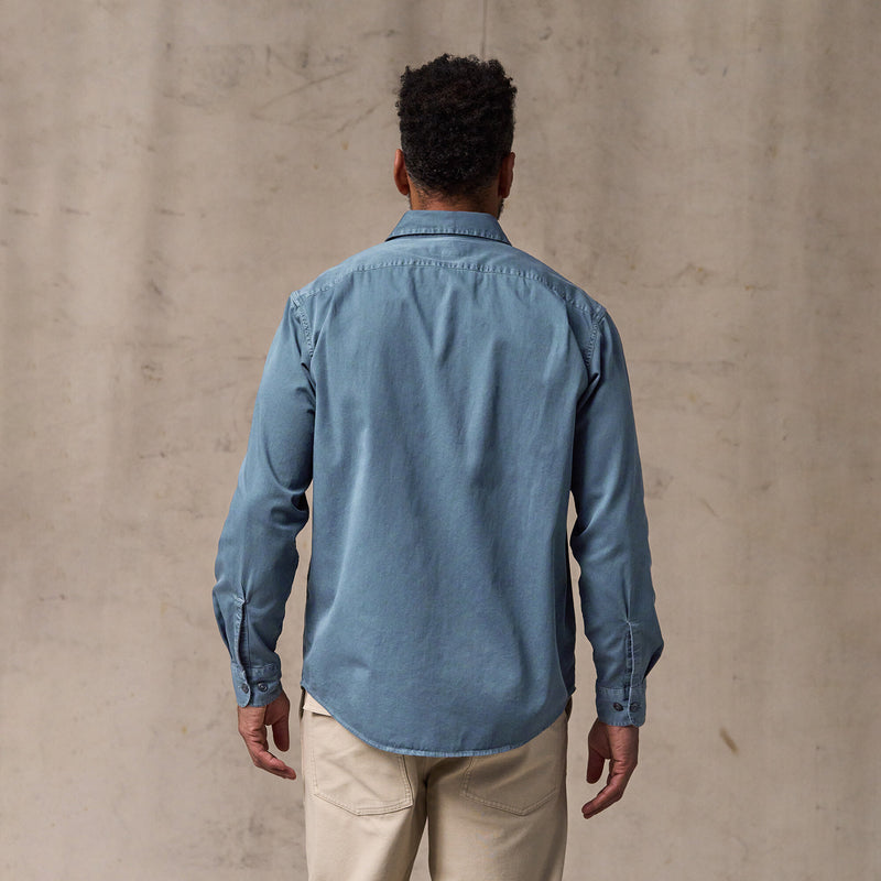 4.5-oz. twill shirt par Filson | Orion blue (Blue)
