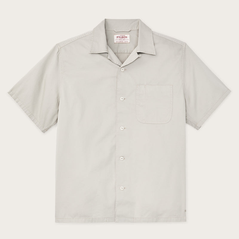 Short sleeve 4.5-oz. twill shirt by Filson | Gray sky (Gray)