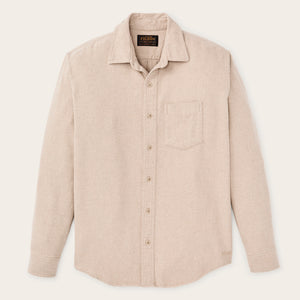 Rustic flannel shirt par Filson | Dark natural heather (Beige)