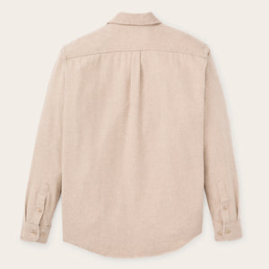 Rustic flannel shirt par Filson | Dark natural heather (Beige)