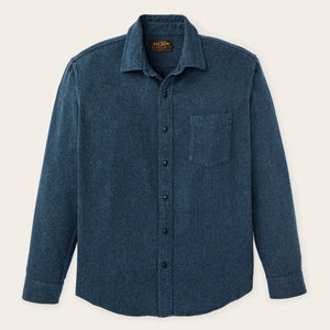 Rustic flannel shirt par Filson | Blue heather (Blue)