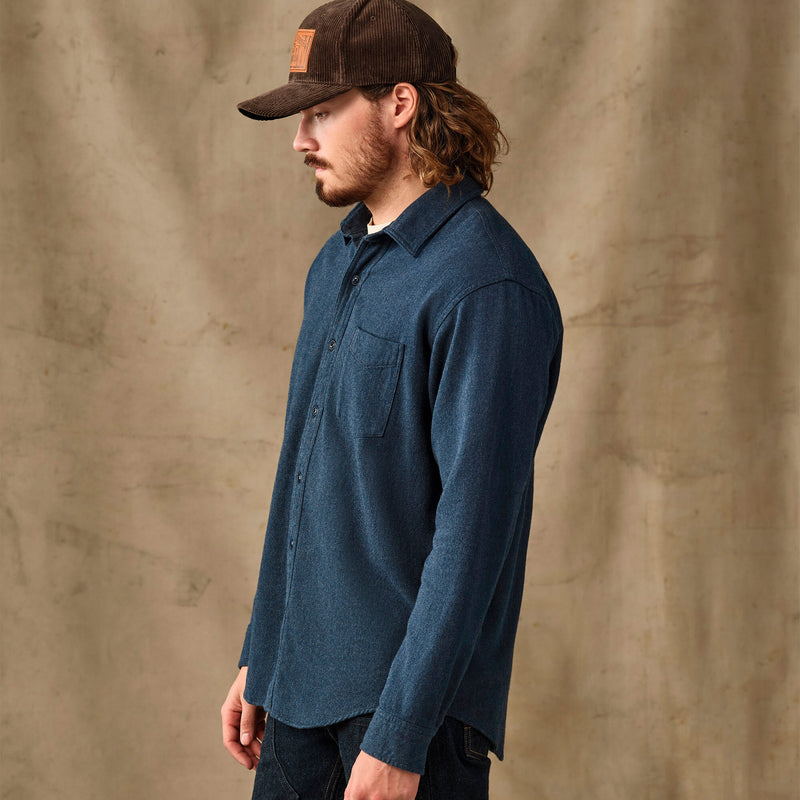 Rustic flannel shirt par Filson | Blue heather (Blue)