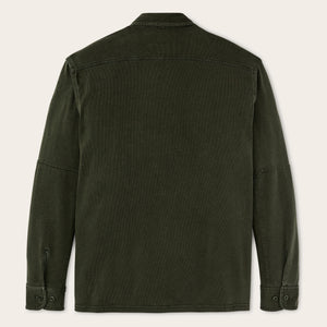 Field knit pullover shirt par Filson | Dark timber (Green)