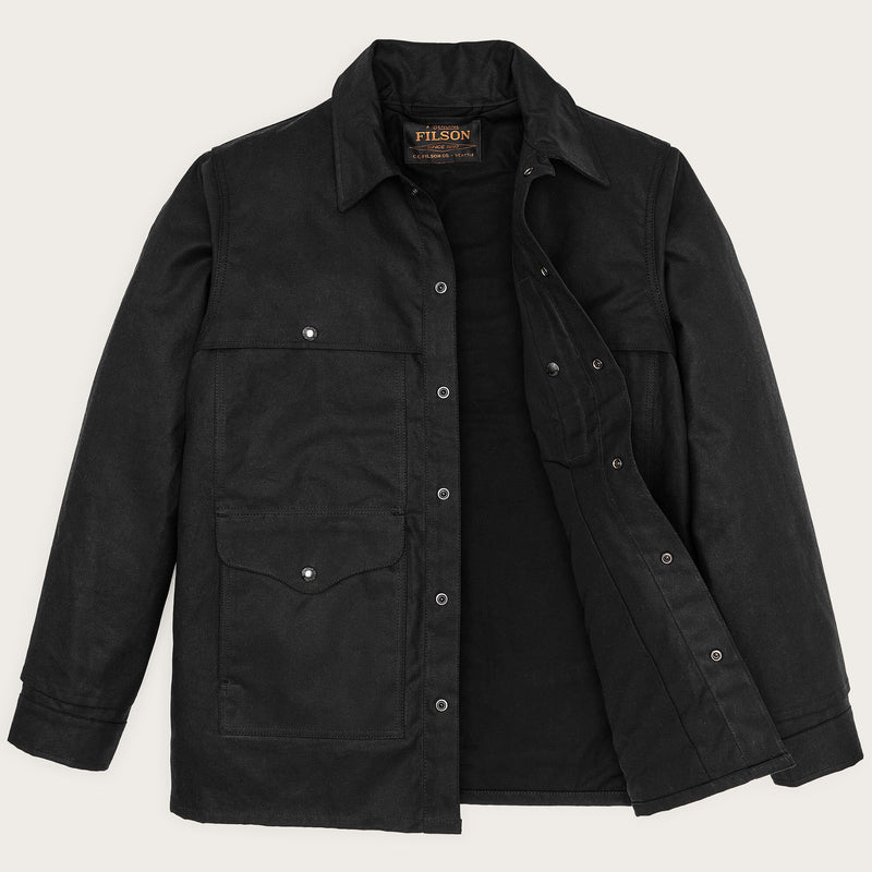 Lined tin cloth cruiser jacket von Filson | Black (Black)