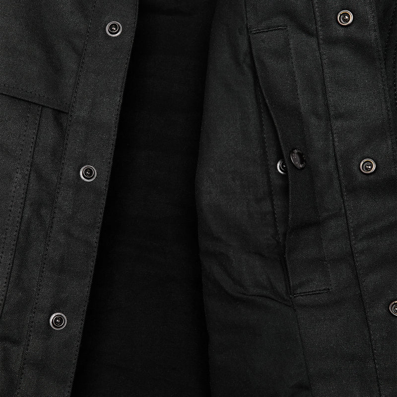 Lined tin cloth cruiser jacket von Filson | Black (Black)