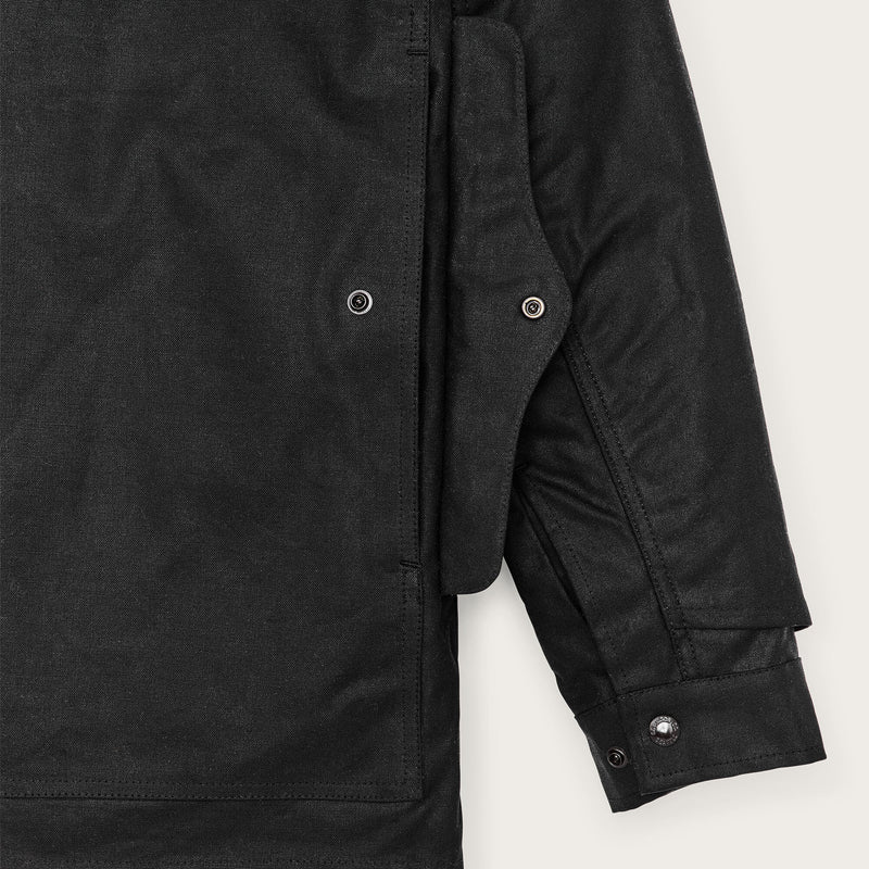 Lined tin cloth cruiser jacket von Filson | Black (Black)