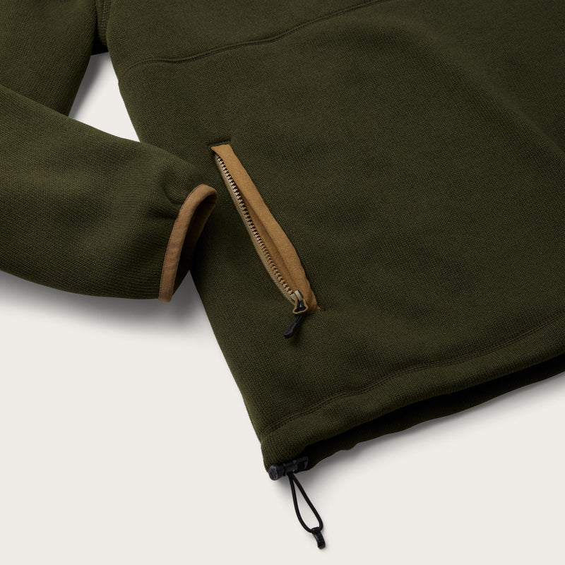 Ridgeway fleece pullover by Filson | Dark forest (Green)