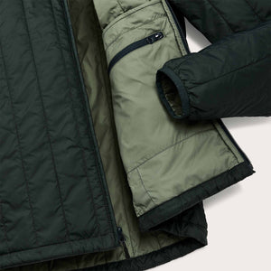 Ultralight hooded jacket by Filson | Dark spruce (Green)