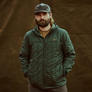 Ultralight hooded jacket by Filson | Dark spruce (Green)