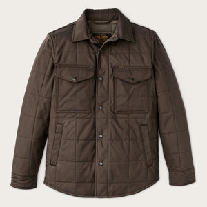 Cover cloth quilted jac-shirt von Filson | Slate black (Brown)