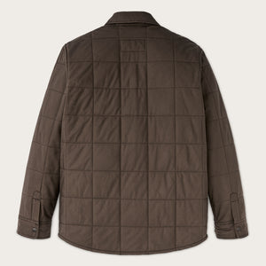 Cover cloth quilted jac-shirt von Filson | Slate black (Brown)