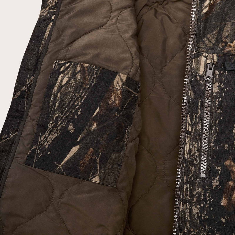 Tin cloth primaloft® jacket by Filson | Realtree hardwoods camo (Brown)