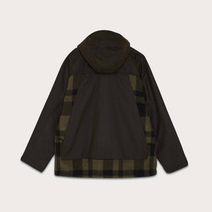 Mackinaw wool hunting jacket von Filson | Otter green - black (Green)