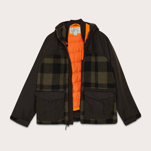 Mackinaw wool hunting jacket von Filson | Otter green - black (Green)