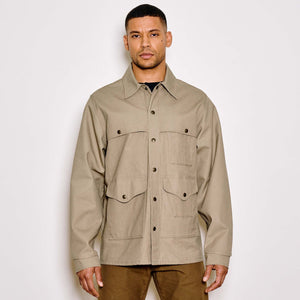 Dry tin cloth cruiser di Filson | Gray khaki (Beige)