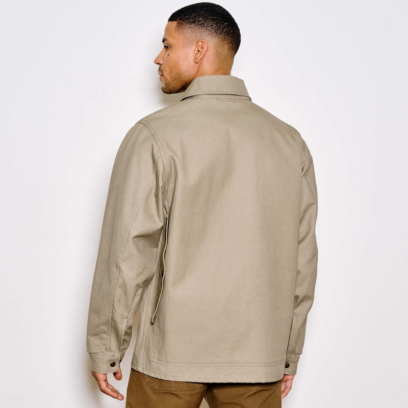 Dry tin cloth cruiser di Filson | Gray khaki (Beige)