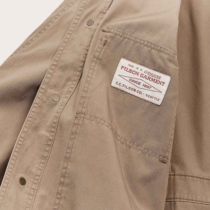 Safari cloth jacket by Filson | Safari khaki (Beige)