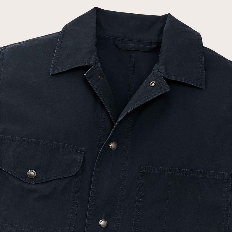 Safari cloth jacket by Filson | Anthracite (Blue)